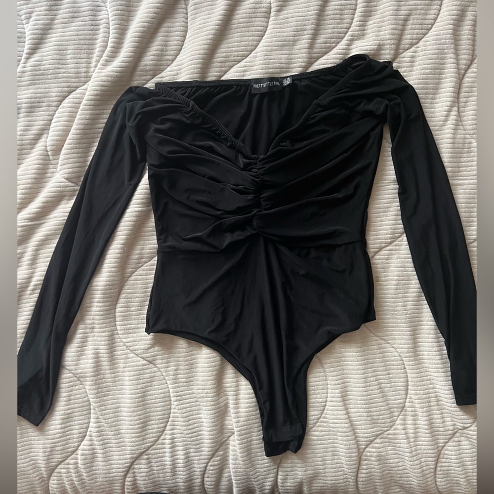 Pretty little thing Black body suit